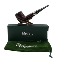 Peterson Jekyll and Hyde 106 Nickel Mounted Fishtail Pipe (PE2734)