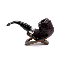 Peterson Sherlock Holmes Baskerville Silver Mounted P Lip Pipe (PE2740)
