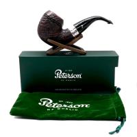 Peterson Sherlock Holmes Baskerville Silver Mounted P Lip Pipe (PE2740)