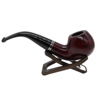 Peterson Killarney 03 Red Smooth Bent Fishtail Pipe (PE2743)