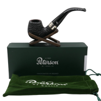 Peterson Jekyll and Hyde 221 Nickel Mounted Fishtail Pipe (PE2750)