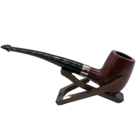 Peterson Barrel Smooth Nickel Mounted P Lip Pipe (PE2760)