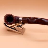 Peterson Irish Harp X220 Rustic Silver Mounted Fishtail Pipe (PE2798)