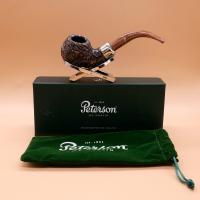 Peterson Derry Rustic 03 Nickel Mounted 9mm Filter Fishtail Pipe (PE2805)