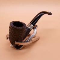 Peterson Donegal Rocky 128 Nickel Mounted Bent Fishtail Pipe (PE2856)