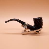 Peterson Donegal Rocky 128 Nickel Mounted Bent Fishtail Pipe (PE2856)