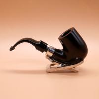 Peterson Pub Smooth Oak Silver Mounted Bent P Lip Pipe (PE2860)
