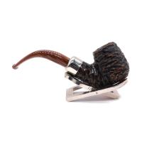 Peterson Derry Rustic 304 Nickel Mounted 9mm Filter Fishtail Pipe (PE2962)