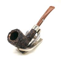 Peterson Derry Rustic 124 Nickel Mounted Fishtail Pipe (PE2975)