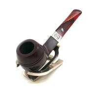 Peterson Irish Harp 150 Smooth Cumberland Silver Mounted Fishtail Pipe (PE2981)