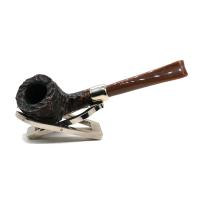 Peterson Derry Rustic 608 Nickel Mounted Fishtail Pipe (PE2987)