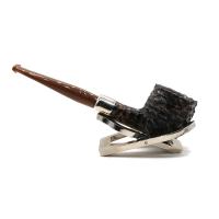 Peterson Derry Rustic 608 Nickel Mounted Fishtail Pipe (PE2987)