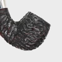 Peterson Sherlock Holmes Professor Rustic Silver Mounted P Lip Pipe (PE3039)
