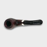 Peterson Sherlock Holmes Professor Sandblasted Silver Mounted P Lip Pipe (PE3040)