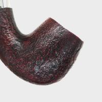 Peterson Sherlock Holmes Professor Sandblasted Silver Mounted P Lip Pipe (PE3040)