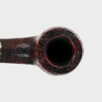 Peterson Sherlock Holmes Professor Sandblasted Silver Mounted P Lip Pipe (PE3040)