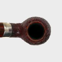 Peterson Irish Harp 03 Sandblast Silver Mounted Fishtail Pipe (PE3048)