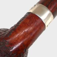 Peterson Irish Harp 03 Sandblast Silver Mounted Fishtail Pipe (PE3048)
