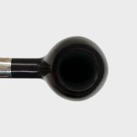 Peterson Irish Harp 406 Smooth Silver Mounted Fishtail Pipe (PE3050)