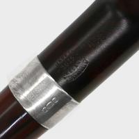 Peterson Irish Harp 606 Smooth Silver Mounted Fishtail Pipe (PE3051)