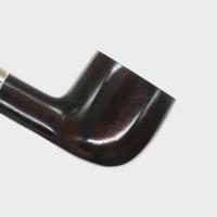 Peterson Irish Made Army 608 Nickel Mounted Fishtail Pipe (PE3053)