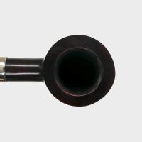 Peterson Irish Made Army 608 Nickel Mounted Fishtail Pipe (PE3053)