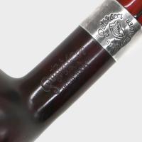 Peterson Irish Harp 608 Smooth Silver Mounted Fishtail Pipe (PE3065)
