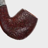 Peterson Irish Harp 69 Sandblast Silver Mounted Fishtail Pipe (PE3066)