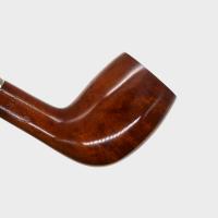 Peterson Belgique Smooth Nickel Mounted Fishtail Pipe (PE3071)