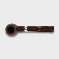Peterson Irish Harp 69 Sandblast Silver Mounted Fishtail Pipe (PE3080)