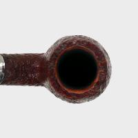 Peterson Irish Harp 69 Sandblast Silver Mounted Fishtail Pipe (PE3080)