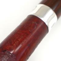 Peterson Irish Harp 69 Sandblast Silver Mounted Fishtail Pipe (PE3080)