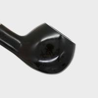 Peterson Irish Made Army 406 Smooth Nickel Mounted Fishtail Pipe (PE3083)