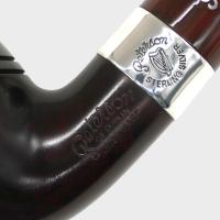 Peterson Irish Harp 999 Smooth Silver Mounted Fishtail Pipe (PE3084)