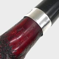 Peterson Sherlock Holmes Watson Sandblast Silver Mounted P Lip Pipe (PE3103)