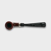 Peterson Calabash Smooth Nickel Mounted Fishtail Pipe (PE3104)