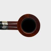 Peterson Calabash Smooth Nickel Mounted Fishtail Pipe (PE3104)