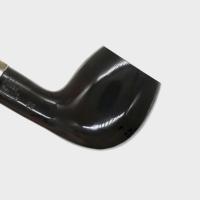 Peterson Irish Made Army 85 Smooth Nickel Mounted Fishtail Pipe (PE3107)