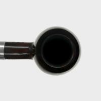 Peterson Irish Made Army 85 Smooth Nickel Mounted Fishtail Pipe (PE3107)