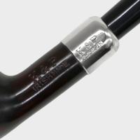 Peterson Irish Made Army 85 Smooth Nickel Mounted Fishtail Pipe (PE3107)