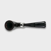 Peterson Irish Made Army 128 Smooth Nickel Mounted Fishtail Pipe (PE3108)
