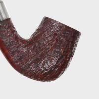 Peterson Irish Made Army 160 Sandblasted Nickel Mounted Fishtail Pipe (PE3109)