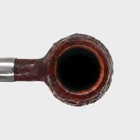 Peterson Irish Made Army 406 Sandblasted Nickel Mounted Fishtail Pipe (PE3110)