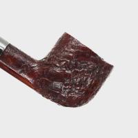 Peterson Irish Made Army 608 Sandblast Nickel Mounted Fishtail Pipe (PE3113)