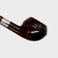 Peterson Irish Harp 411 Smooth Silver Mounted Fishtail Pipe (PE3125)
