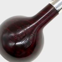 Peterson Irish Harp 411 Smooth Silver Mounted Fishtail Pipe (PE3125)