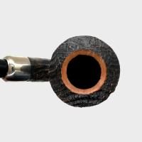 Peterson Arklow B10 Sandblast Silver Mounted Fishtail Pipe (PE3134)