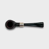 Peterson Irish Made Army 701 Rustic Nickel Mounted Fishtail Pipe (PE3145)
