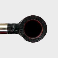 Peterson Irish Made Army 701 Rustic Nickel Mounted Fishtail Pipe (PE3145)