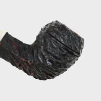 Peterson Sherlock Holmes Baker Street Rustic Silver Mounted P Lip Pipe (PE3198)